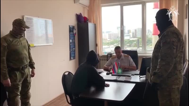 Ск опубликовал кадры с задержанным молодые, готовившим взрыв в школе