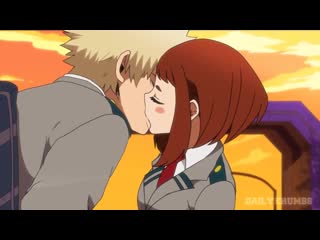 "kacchako kiss" by dailykrumbs