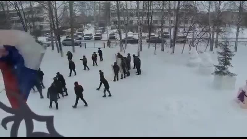 В татарстане полиция отрабатывала на школьниках действия при "массовых беспорядках"