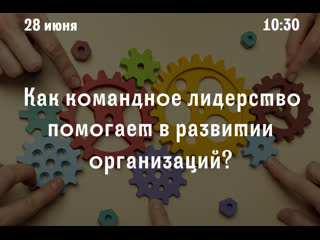 Как командное лидерство помогает в развитии организаций?