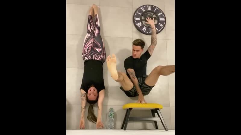 Филиппе коутиньо развлекается на карантине