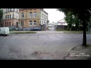 Страшное столкновение! +18, шок