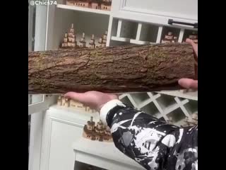 Папа карло продолжает эксперименты с поленом