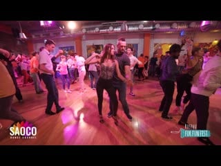 Vadim maslennikov and anna krylova salsa dancing at rostov for fun fest (russia), saturday 02 11 2019 (sc)