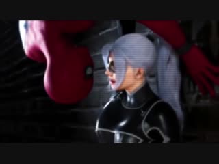 ↬ spider man ps4 ; spider man x black cat