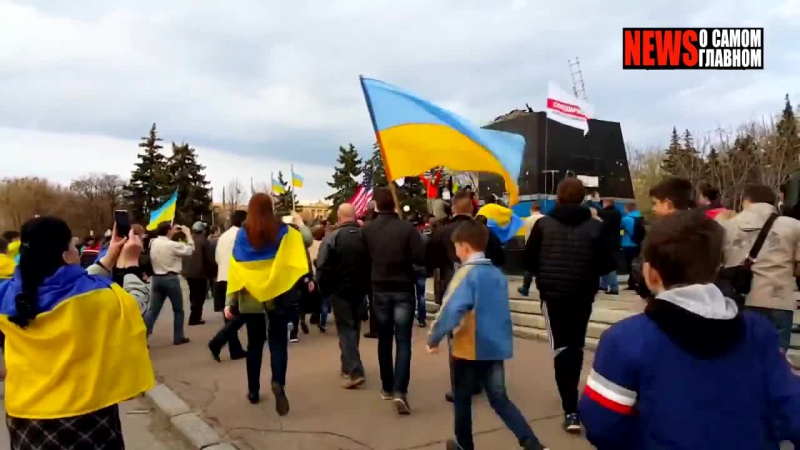 Как сносили памятник ленину в краматорске (конечный результат)