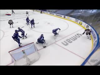 Andrei vs ondrej vasilevskiy makes wild pad save to rob kase