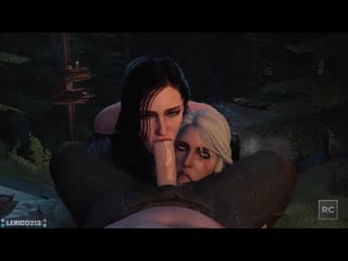 3067830 ciri geralt of rivia the witcher the witcher 3 yennefer animated lerico213 rescraft sound