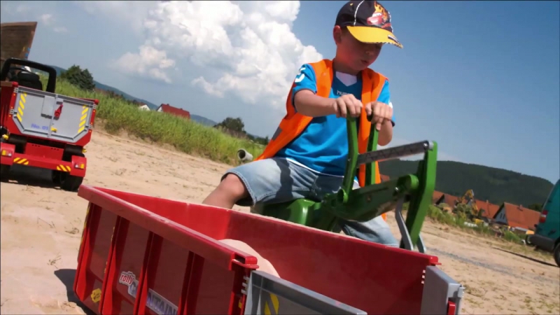 Дитячий екскаватор john deere (art 421022 rolly toys)