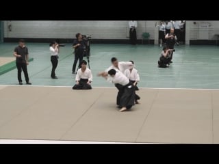 Dynamic aikido ryuji shirakawa 56th all japan aikido demonstration 2018