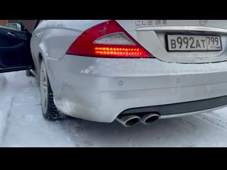 Выхлоп cls63 amg c219