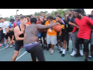 Nick briz trash talker gets ankles broken & exposed bad! 5v5 basketball!! (19 04 2021)