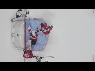 Craig anderson channels dominik hasek for insane save