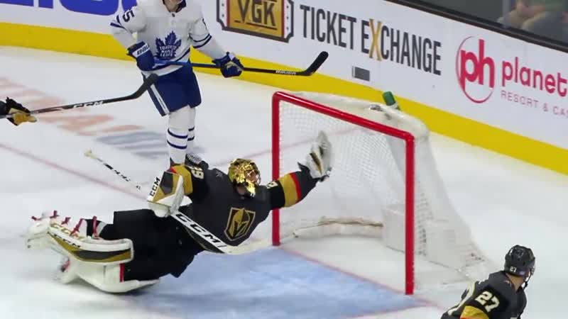 Fleury robs leafs with save of the year candidate [ia3upzlzep0]