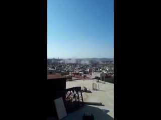 Syria idlib saa is shelling urban areas in kafr nabl aka kafranbel