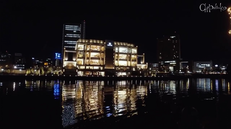 Вечерняя прогулка по городу йокогама япония ночью япония без комментариев