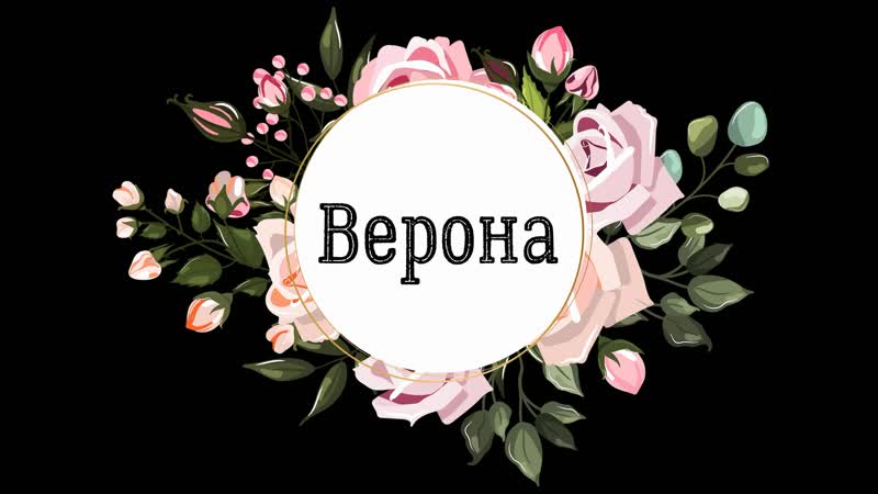 Видео цитата из романа "верона"