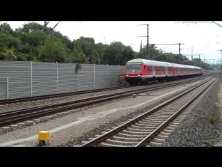 Guterzug mit 3 wagenloks und andere zuge in erfurt hbf am 2 september 2014