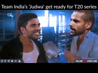 Must watch judwa starring ms dhoni and yuvraj singh