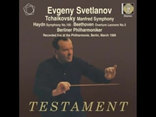 Tchaikovsky manfred symphony, op 58 4th mov evgeny svetlanov cond