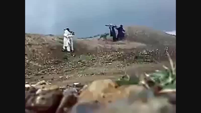 Taliban artillery squad in action somewhere in logar probably constant use of spg 9