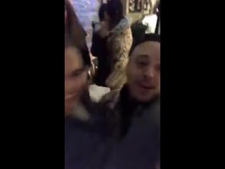 31/12 | josephine skriver & alexander deleon via @bohnes' instagram story