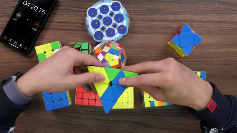 [евгений бондаренко³] собрал все официальные головоломки wca на скорость | готовлюсь к соревнованиям
