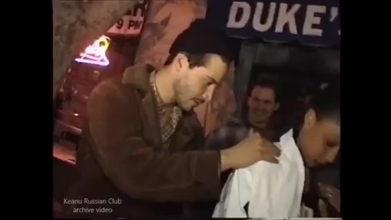 1994 keanu reeves and dogstar after show at the whisky a go go