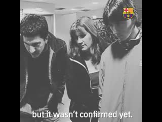 On this daynovember 16, 2003 16 year old lionel messi came on for barça in the 75th minute of a friendly against fc porto