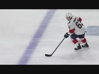 Dadonov scores on penalty shot