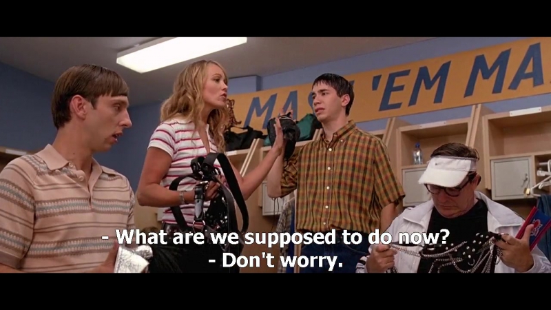Dodgeball a true underdog story (2004) / вышибалы eng sub