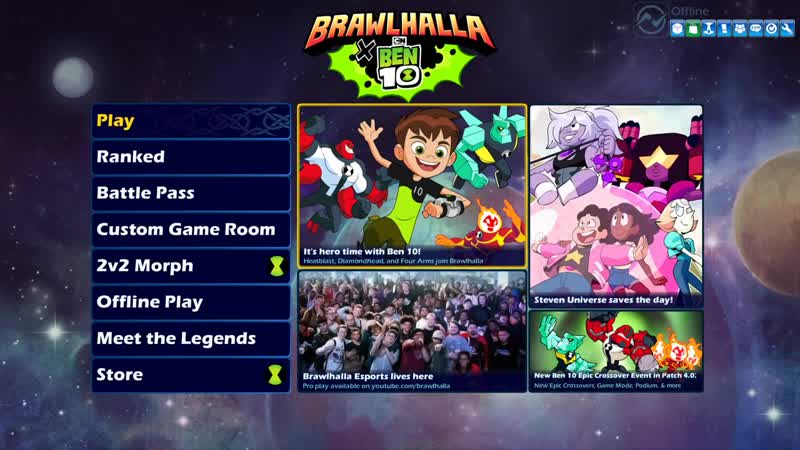 Обновление для игры brawlhalla!