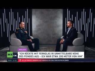 Rt de exklusiv interview mit einem helden der russischen sonderoperation