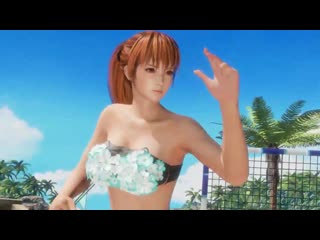 Now, flower bikini set is finally complete! enjoy the trailer! deadoralive6 doa6 doa5lr doa ktfamily imafighter