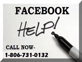 Need best services for facebook helpline?? dial 1 806 731 0132