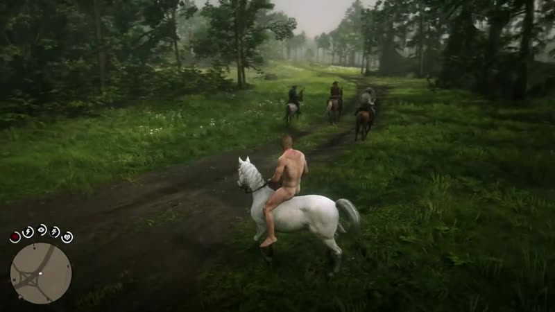 [rainer] что будет если бегать голым в rdr 2? эксперименты в red dead redemption 2!