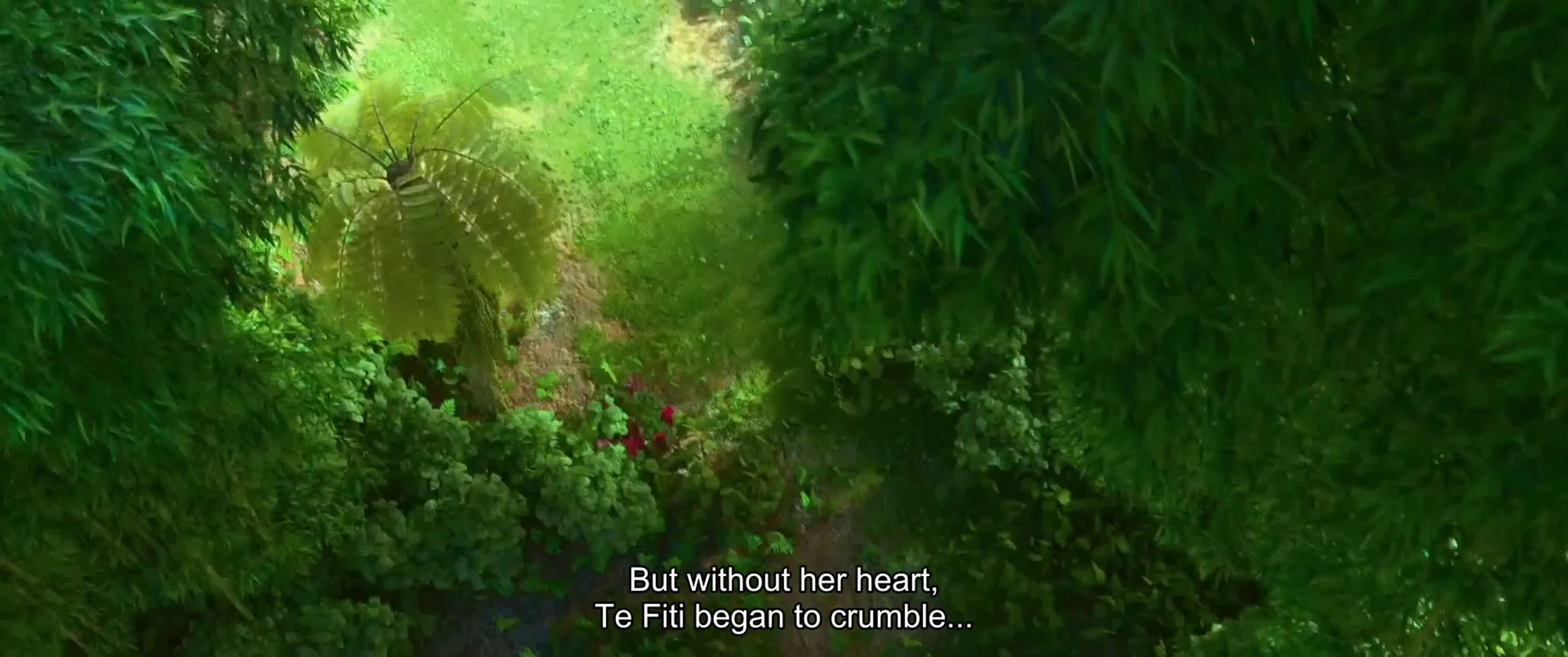 But without her heart, te fiti began to crumble - BEST XXX TUBE