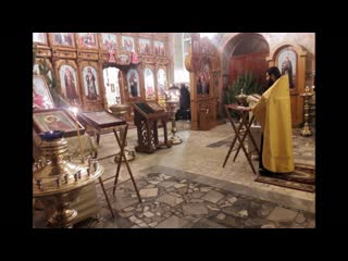 Январь 1, 2020 (новогодний молебен) wmv