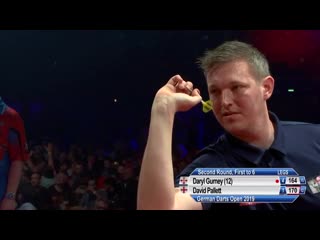 Hilarious darts! pallett's failure at german darts open 2019