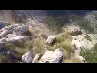 When you love base jumping, it may be a little nfsw