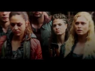 Clarke griffin x raven reyes x bellamy blake x octavia blake || the 100