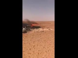 Lna forces have downed a turkish uav around alwitya airbase libya mp4