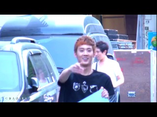 [fancam] 120625 chunji @ ⓢⓑⓢ building