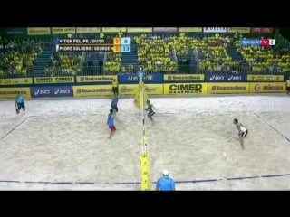 Vitor felipe/guto bra vs pedro solberg/george bra