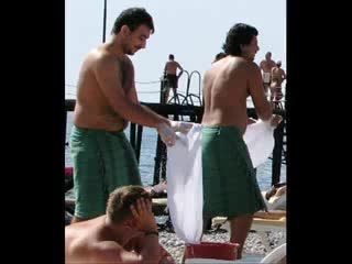 Turkish bath on the beach