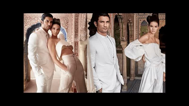 Sushant singh rajput with hollywood super model kendall jenner | photoshoot for vogue indias may 2017