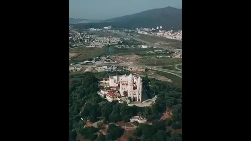 Basilique saint augustin @annaba from the sky mp4