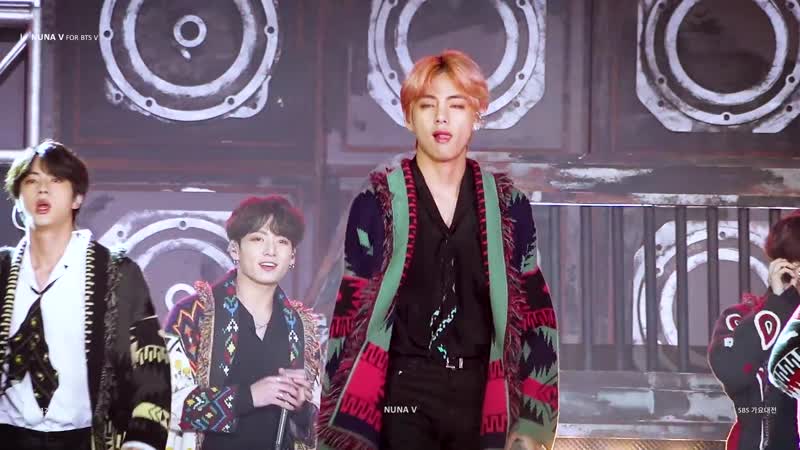 181225 bts no more dream + 쩔어(special medley) @ sbs gayo daejun