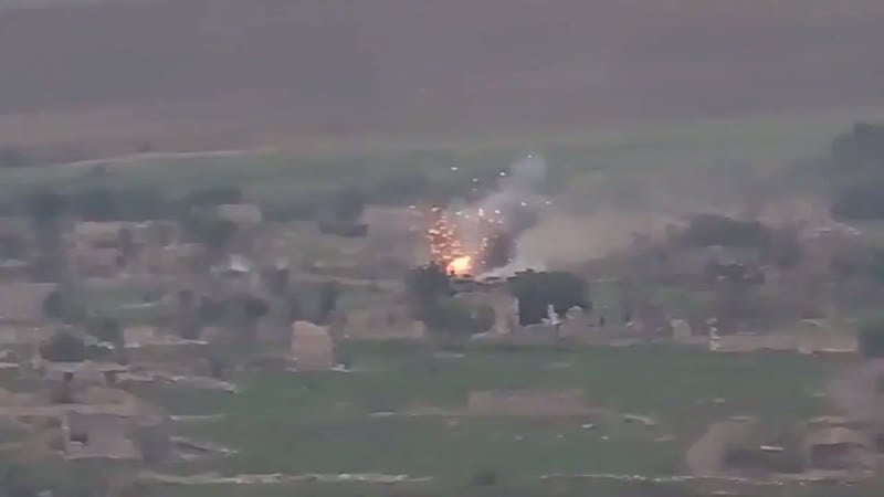 Армянский пехотинец уничтожает из рпг танк т 72 вс азербайджана