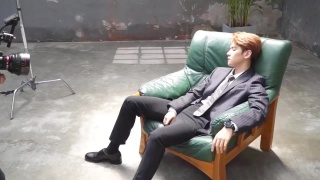 [update] baekhyun @ instyle x montblanc behind the scene